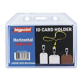 Bigpoint 660 5'li Yatay Şeffaf Soft Kart Kabı