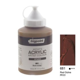 Bigpoint 681 Red Ochre 500 ml Akrilik Boya
