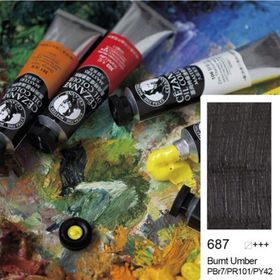Bigpoint 687 Burnt Umber 45 ml Cezanne Extra Fine Masters Yağlı Boya