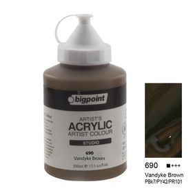 Bigpoint 690 Vandayke Brown 500 ml Akrilik Boya