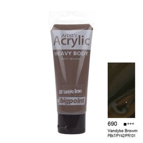 Bigpoint 690 Vandyke Brown 75 ml Akrilik Boya