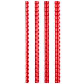 Bigpoint 8 mm Kırmızı 100'lü Plastik Spiral