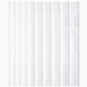 Bigpoint 8 mm Şeffaf 200'lü 4:1 Plastik Helezon Spiral