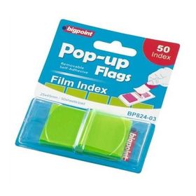 Bigpoint 824 BP82403 Yeşil İndex Tekli Pop-up Film
