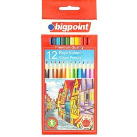 Bigpoint 940 12 Renk Kuru Boya Kalemi