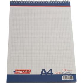 Bigpoint A4 40 Yaprak 12'li Kareli Bloknot