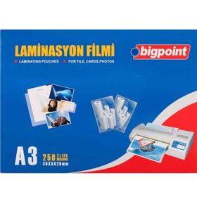 Bigpoint A5 125 Mikron 100'lü Kutu Laminasyon Filmi