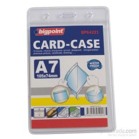 Bigpoint A7 74x105 mm Dikey Kilitli Kart Poşeti