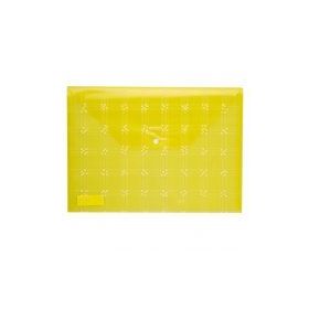 Bigpoint BP235-15 Sarı Desenli Cıtcıtlı Dosya