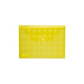Bigpoint BP235-15 Sarı Desenli Cıtcıtlı Dosya