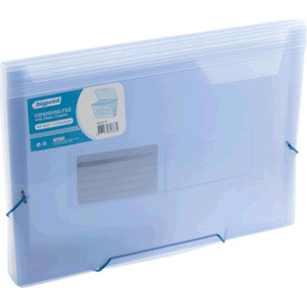 Bigpoint BP260-35 A4 13 Cepli Lastikli Mavi Koruklu Dosya