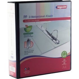 Bigpoint BP28795 4D Mekanizmalı Siyah Klasör