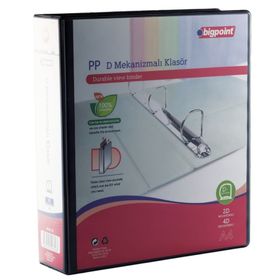 Bigpoint BP28795 4D Mekanizmalı Siyah Klasör