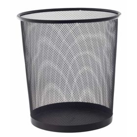 Bigpoint BP41095 Siyah Metal Perfore Çöp Kovası