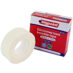 Bigpoint BP478 19 mm x 33 m Görünmez Bant