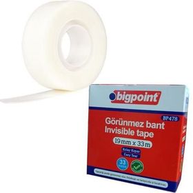 Bigpoint BP478 19 mm x 33 m Görünmez Bant