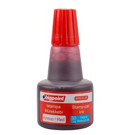 Bigpoint BP61625 30 cc Kırmızı Istampa Mürekkebi
