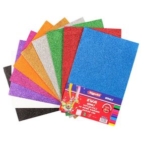 Bigpoint BP733-20 10 Renk 20x30 Simli Yapışkanlı Eva