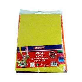 Bigpoint BP73420 Karışık 10 Renk Keçe