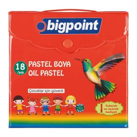 Bigpoint BP742 18'li Çantalı Pastel Boya
