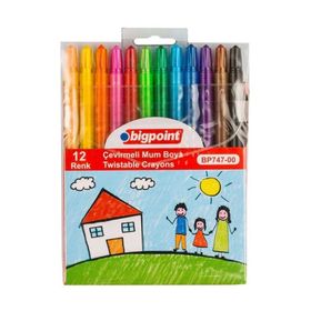 Bigpoint BP74700 Çevirmeli Korea Mum Boya