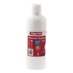 Bigpoint BP74950 500 ml Beyaz Yıkanabilir Parmak Boyası