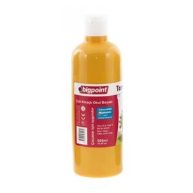 Bigpoint BP74951 500 ml Sarı Yıkanabilir Parmak Boyası