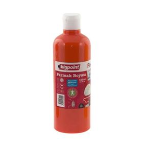 Bigpoint BP74952 500 ml Turuncu Yıkanabilir Parmak Boyası