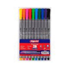 Bigpoint BP901 0.4mm Fineliner 10 Renk Keçeli Kalem