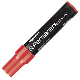 Bigpoint BP91425 Permanent Jumbo Kırmızı Markör