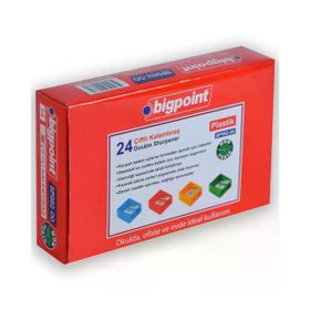 Bigpoint BP982-00 24'lü Çiftli Kalemtıraş