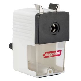 Bigpoint BP987-01 Beyaz Masa Tipi Jumbo Açabilir Kalemtıraş