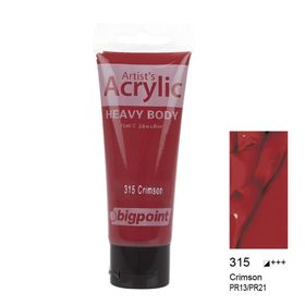 Bigpoint BPPAHB75315 Crimson 315 Akrilik Boya