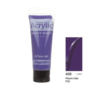 Bigpoint BPPAHB75408 Phoenix Violet 408 Akrilik Boya