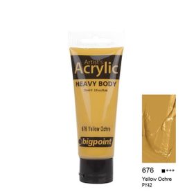 Bigpoint BPPAHB75676 Yellow Ochre 676 Akrilik Boya