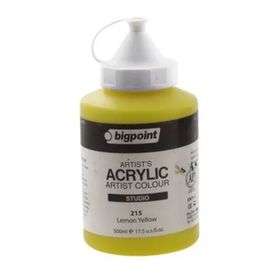 Bigpoint BPPAS500A 215 Lemon Yellow 500 ml Akrilik Boya