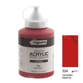 Bigpoint BPPAS500A-324 Vermilion 500 ml Akrilik Boya