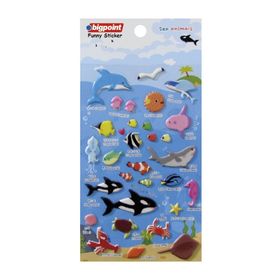 Bigpoint Deniz Hayvanları 15'li Sticker