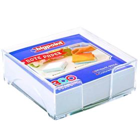Bigpoint Dolu Beyaz 95x95 mm Akrilik Küp Notluk