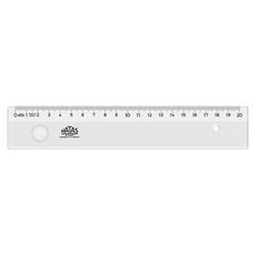 Bigpoint Doms Zoom 30 cm Detaylı Plastik Cetvel