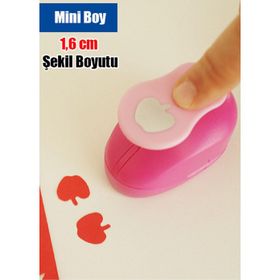 Bigpoint Elma Şekilli Mini Boy 1.6 cm Şekilgeç