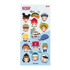 Bigpoint Erkek Çocukları 15'li Sticker