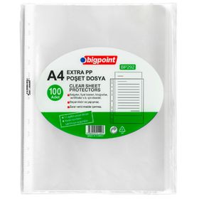 Bigpoint Extra 50 Mikron 100 lü Paket Poşet Dosya