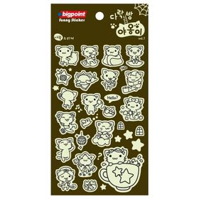 Bigpoint Fosforlu İskeletler ve Hayaletler Sticker