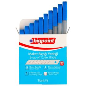 Bigpoint Geniş 18 mm Maket Bıçağı Yedeği
