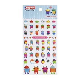 Bigpoint Kabartmalı Robot Arkadaşlarım Sticker