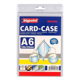 Bigpoint Kilitli Dikey A6 105x148 mm Kart Poşeti