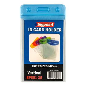 Bigpoint Korumalı Dikey Mavi 55x85 mm Kart Poşeti