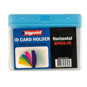 Bigpoint Korumalı Yatay Mavi 85x55 mm Kart Poşeti