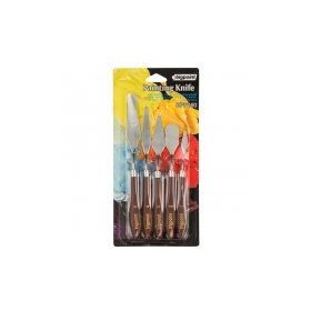 Bigpoint Metal Spatula Painting Knife 5'li Set